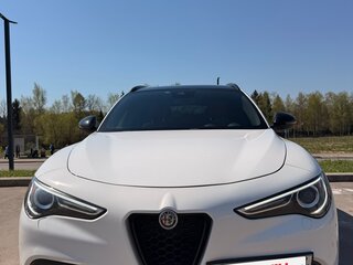 2022 Alfa Romeo Stelvio I Рестайлинг, белый, 3700000 рублей, вид 3