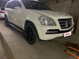 2009 Mercedes-Benz GL-Класс 500 I (X164) Рестайлинг, белый, 1500000 рублей, вид 1