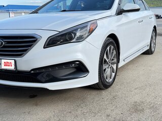 2015 Hyundai Sonata VII (LF), белый, 1400000 рублей, вид 1