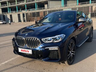2020 BMW X6 M50d III (G06), синий, 12300000 рублей, вид 1