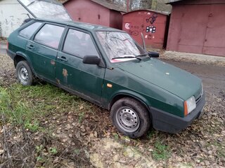 1999 Lada (ВАЗ) 2109, зелёный, 70000 рублей, вид 2