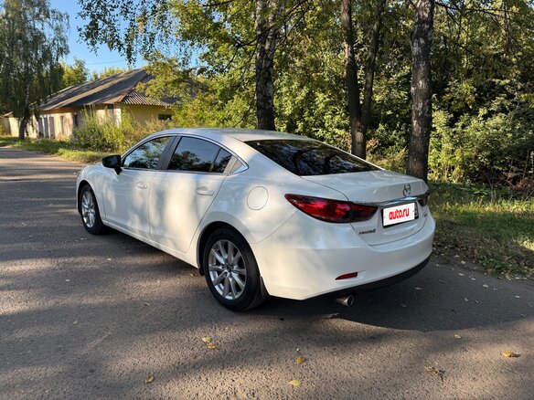 2015 Mazda 6 III (GJ) Рестайлинг, белый, 1870000 рублей - вид 4