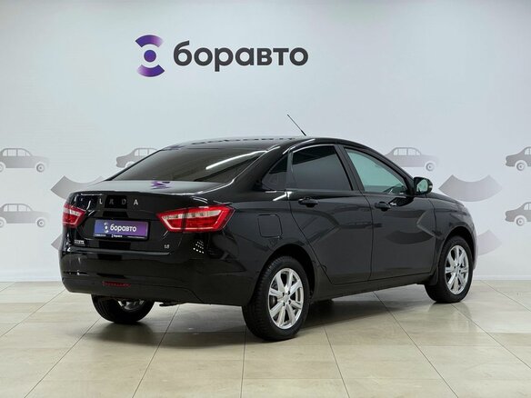 2021 Lada (ВАЗ) Vesta I, чёрный, 1200000 рублей - вид 3