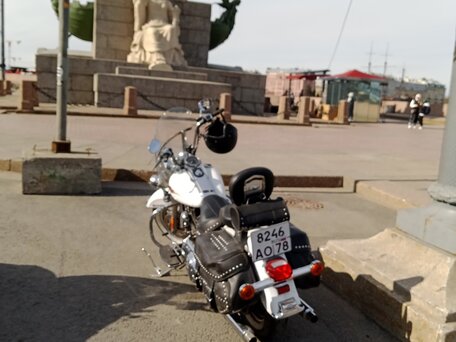 2007 Harley-Davidson Heritage Classic, белый, 800000 рублей, вид 1
