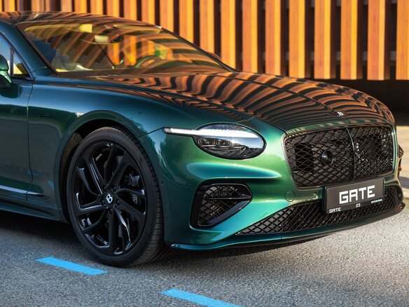 2025 Bentley Continental GT Speed IV, зелёный - вид 5