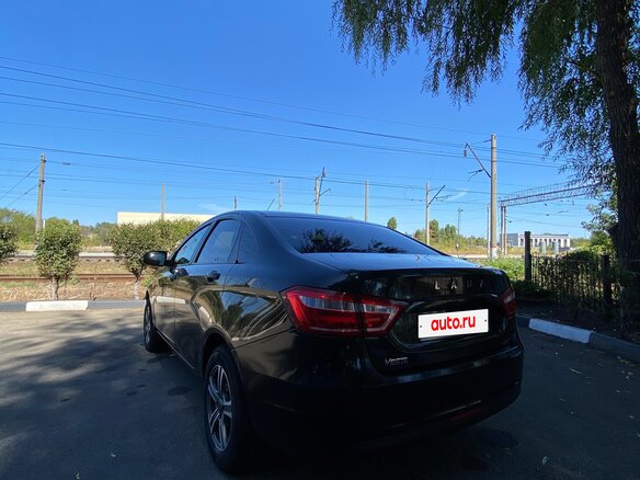 2018 Lada (ВАЗ) Vesta I, чёрный, 620000 рублей - вид 5