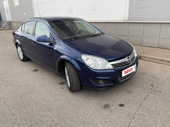 2012 Opel Astra H Рестайлинг, синий, 550000 рублей - вид 4