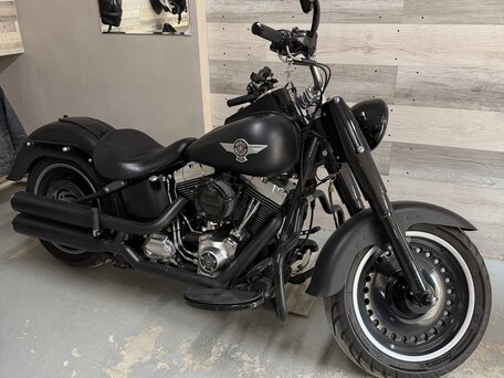 2014 Harley-Davidson Fat Boy, чёрный, 1450000 рублей, вид 4