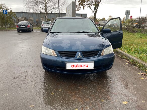 2007 Mitsubishi Lancer IX Рестайлинг, синий, 310000 рублей