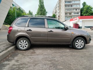 2015 Lada (ВАЗ) Kalina II, серый, 510000 рублей, вид 2