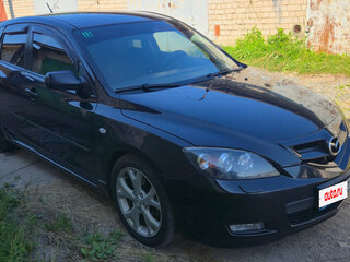 2007 Mazda 3 I (BK) Рестайлинг, чёрный, 750000 рублей, вид 1