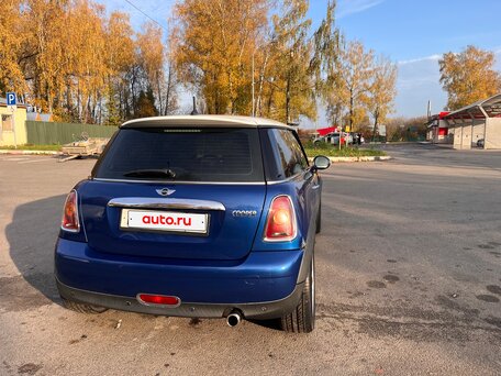 2008 Mini Hatch Cooper II (R56), синий, 950000 рублей, вид 5