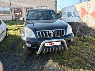 2008 Toyota Land Cruiser Prado 4-speed 120 Series Рестайлинг, чёрный, 1600000 рублей, вид 2