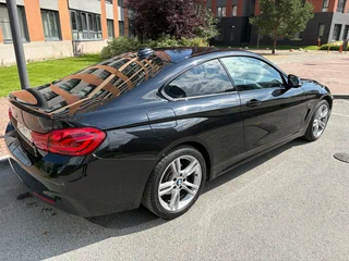 2019 BMW 4 серии 420i xDrive F32/F33/F36 Рестайлинг, чёрный, 3300000 рублей, вид 3
