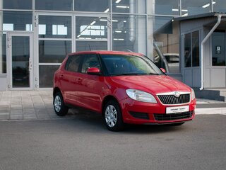 2012 Skoda Fabia II Рестайлинг, красный, 270000 рублей, вид 5