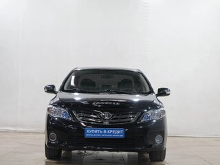 2012 Toyota Corolla X (E140, E150) Рестайлинг, чёрный, 959000 рублей, вид 2