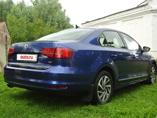 2018 Volkswagen Jetta VI Рестайлинг, синий, 1100000 рублей, вид 5