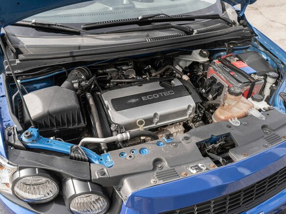 2012 Chevrolet Aveo II, синий, 480000 рублей - вид 25