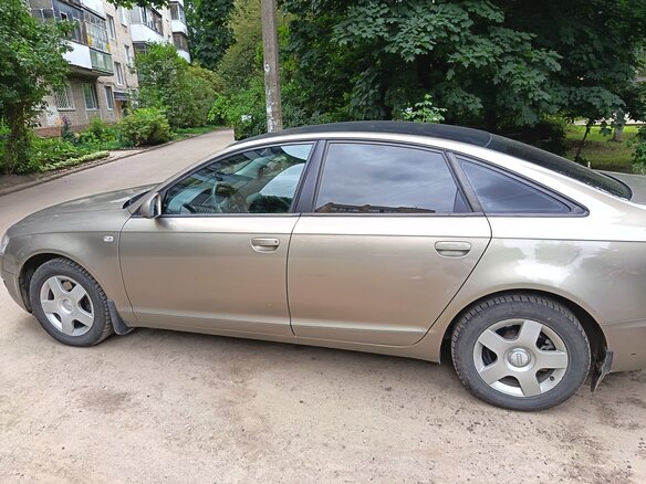 2005 Audi A6 III (C6), бежевый, 900000 рублей - вид 2