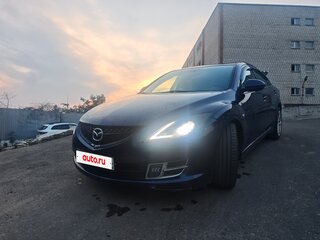 2008 Mazda 6 II (GH), синий, 800000 рублей, вид 1