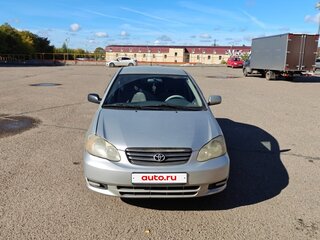 2002 Toyota Corolla IX (E120, E130), серебристый, 370000 рублей, вид 1