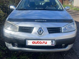 2005 Renault Megane II, серебристый, 360000 рублей, вид 3