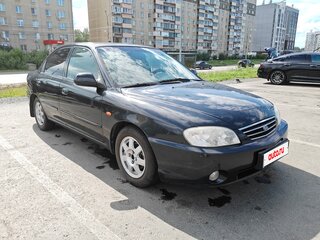 2008 Kia Spectra I Рестайлинг 2, чёрный, 330000 рублей, вид 3