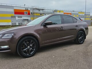 2017 Skoda Octavia III (A7) Рестайлинг, коричневый, 1900000 рублей, вид 1