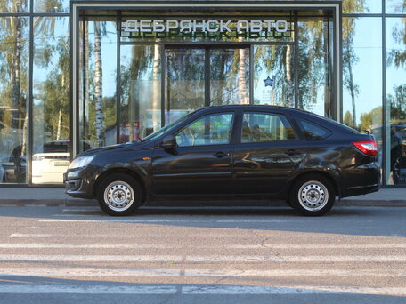 2015 Lada (ВАЗ) Granta I, чёрный, 460000 рублей, вид 2