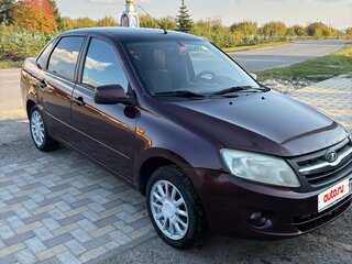 2013 Lada (ВАЗ) Granta I, красный, 380000 рублей, вид 3