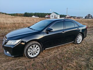 2012 Toyota Camry VII (XV50), чёрный, 1730000 рублей, вид 2