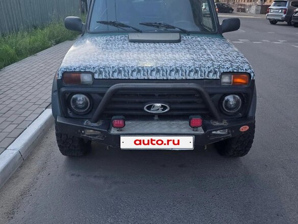 2015 Lada (ВАЗ) 2121 (4x4) I Рестайлинг, зелёный, 400000 рублей - вид 1
