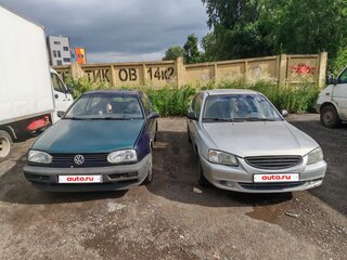1995 Volkswagen Golf III, синий, 115000 рублей, вид 3