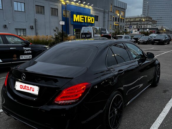 2018 Mercedes-Benz C-Класс 200 IV (W205), чёрный - вид 2
