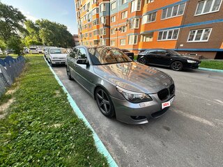 2007 BMW 5 серии 525i V (E60/E61) Рестайлинг, серый, 1070000 рублей, вид 5