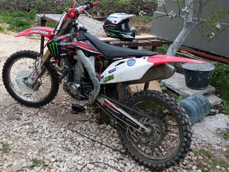 2012 Honda CRF 450R, красный, 270000 рублей, вид 1