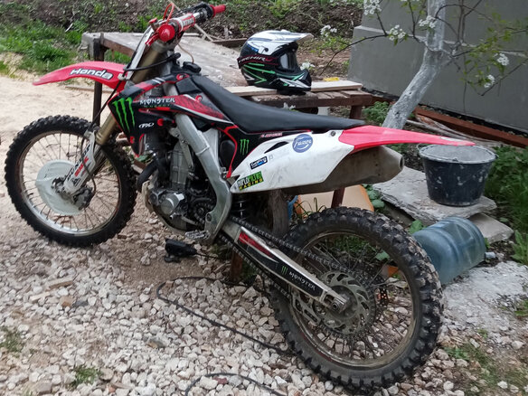 2012 Honda CRF 450R, красный, 270000 рублей