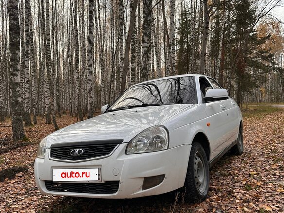 2013 Lada (ВАЗ) Priora I, белый, 280000 рублей