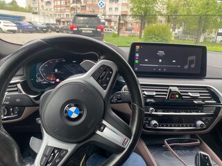 2020 BMW 5 серии 530d xDrive VII (G30/G31/G38) Рестайлинг, белый, 5050000 рублей, вид 5