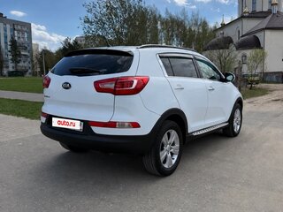 2013 Kia Sportage III, белый, 1350000 рублей, вид 5