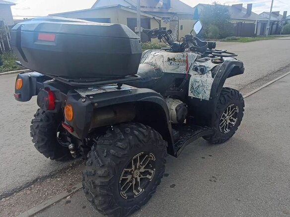 2016 Stels ATV-600YS Leopard, белый, 420000 рублей - вид 5