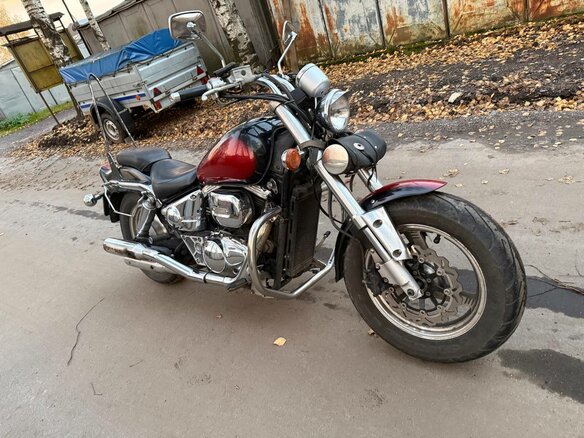 1996 Suzuki Desperado VZ400, красный, 265000 рублей - вид 3