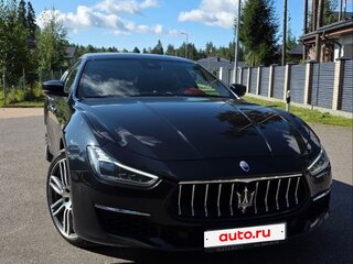 2019 Maserati Ghibli S Q4 III Рестайлинг, чёрный, 6000000 рублей, вид 2