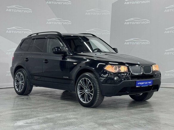 2010 BMW X3 25i I (E83) Рестайлинг, чёрный, 1005000 рублей - вид 6