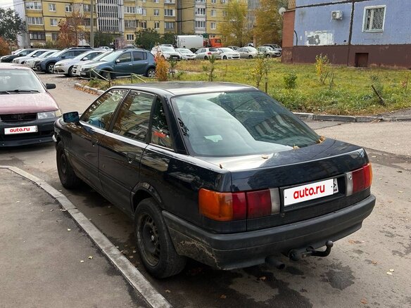 1987 Audi 80 IV (B3), синий, 140000 рублей - вид 4