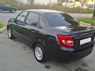 2024 Lada (ВАЗ) Granta I Рестайлинг, чёрный, 610000 рублей, вид 2