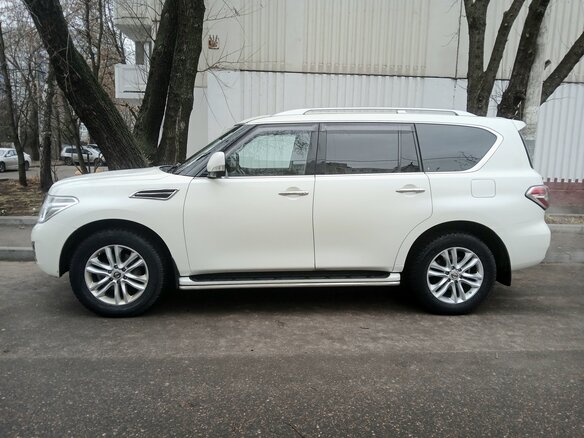 2014 Nissan Patrol VI (Y62) Рестайлинг, белый, 2550000 рублей - вид 7