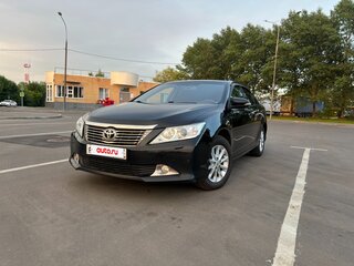 2014 Toyota Camry VII (XV50), чёрный, 1360000 рублей, вид 1