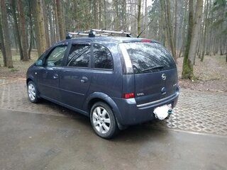 2008 Opel Meriva A Рестайлинг, синий, 515000 рублей, вид 3