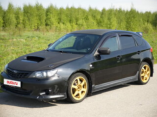2007 Subaru Impreza WRX III, чёрный, 1150000 рублей, вид 1
